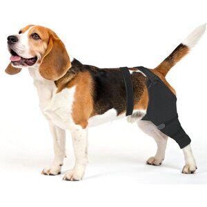 Dog Rear Right Leg Recovery Sleeve Medium TPLO ACL Surgery Wrap Anti-Lick Guard
